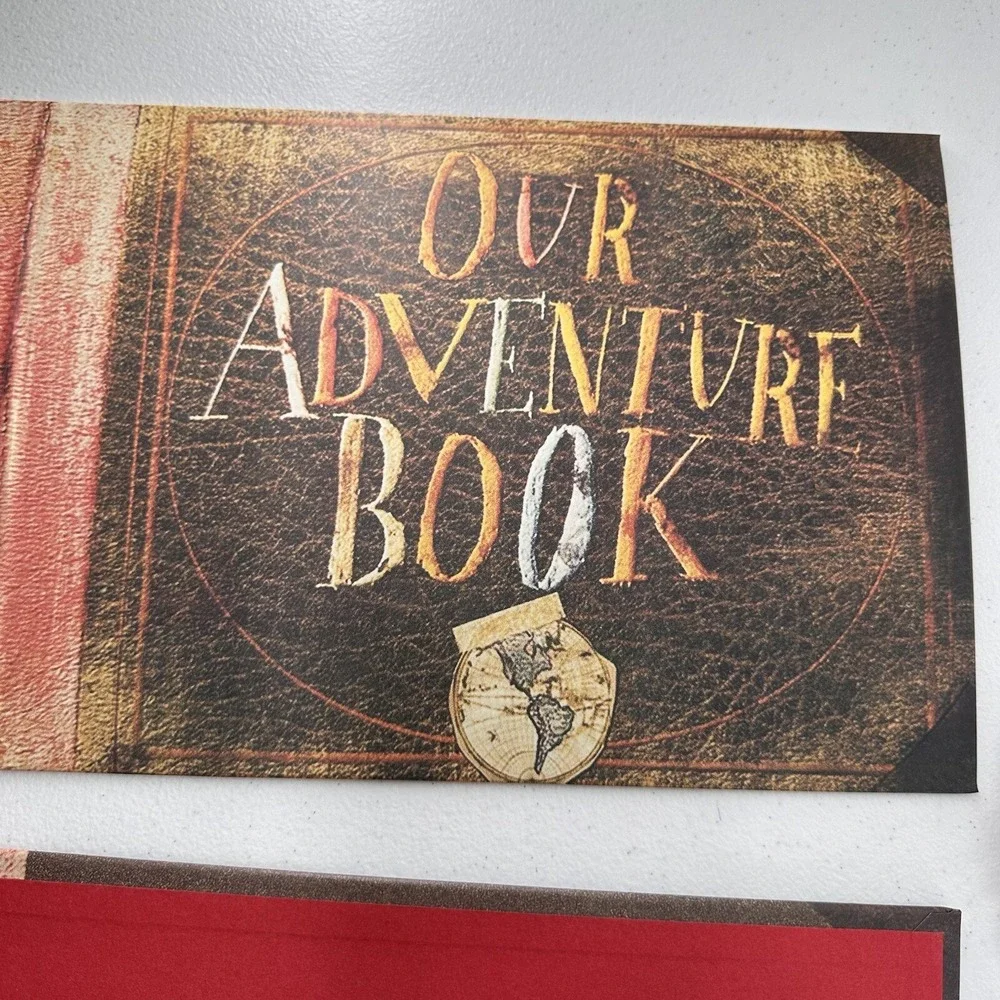 Disney's UP Our Adventure Book Memory DIY Photo‎ Album Scrapbook Travel Gift Set